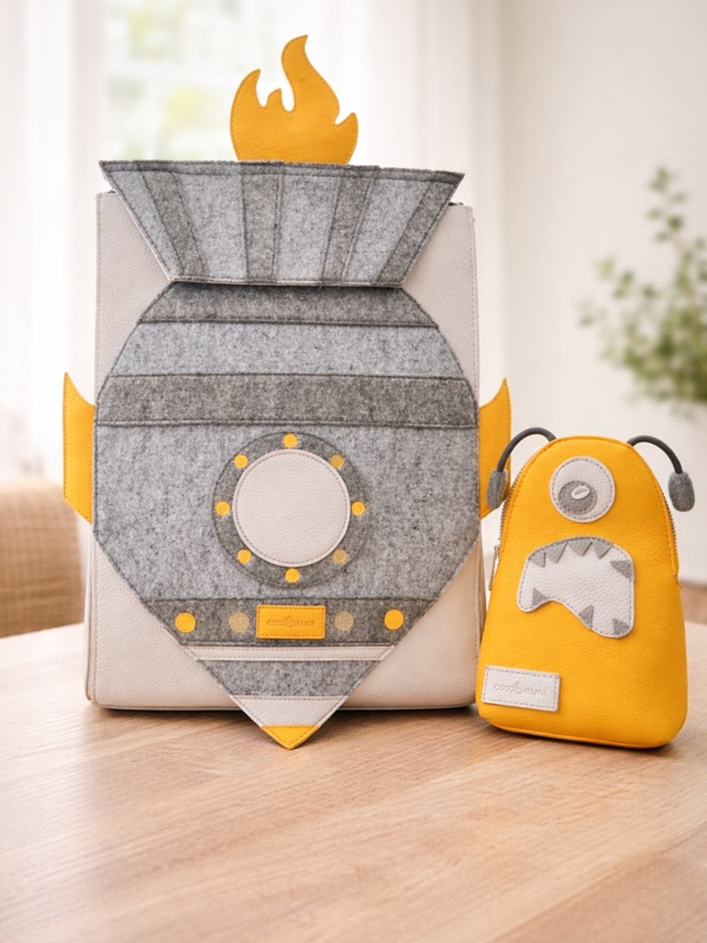 Coco Village Backpack & Alien Pouch - ROCKET ADVENTURE - Picture 13 of 16